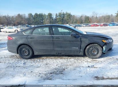 Lot #3051091319 2018 FORD FUSION HYBRID SE