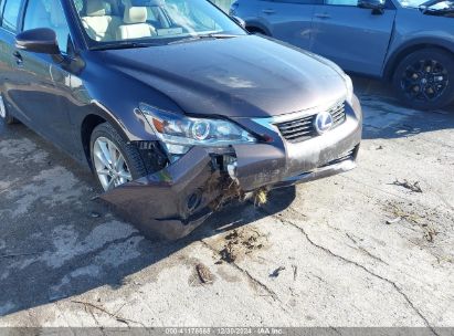 Lot #3051091314 2012 LEXUS CT 200H