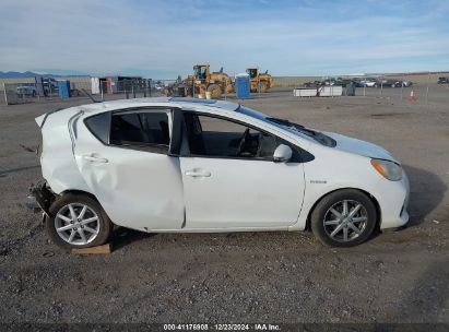 Lot #3054888103 2012 TOYOTA PRIUS C FOUR