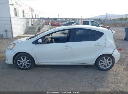 Lot #3054888103 2012 TOYOTA PRIUS C FOUR