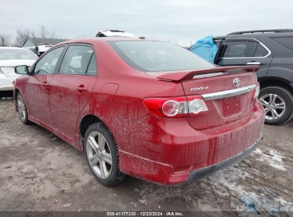 Lot #3051091301 2013 TOYOTA COROLLA S