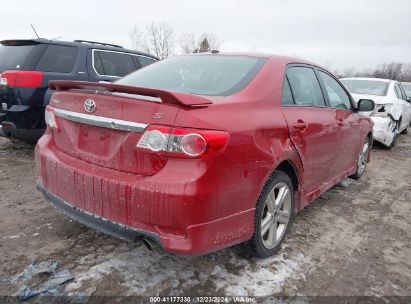 Lot #3051091301 2013 TOYOTA COROLLA S