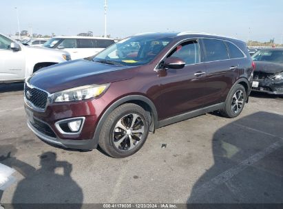 Lot #3035090602 2016 KIA SORENTO 3.3L EX