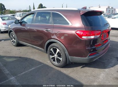 Lot #3035090602 2016 KIA SORENTO 3.3L EX