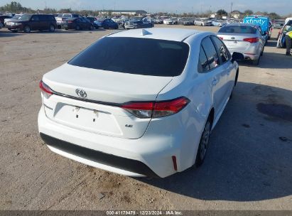 Lot #3035079275 2020 TOYOTA COROLLA LE