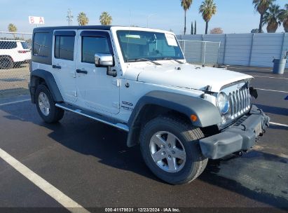 Lot #3053067546 2014 JEEP WRANGLER UNLIMITED SPORT