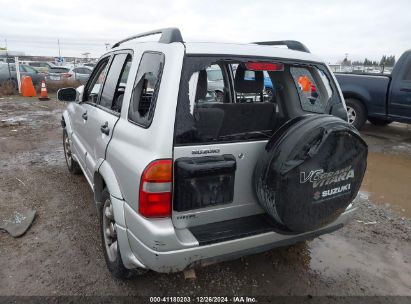 Lot #3056476698 2002 SUZUKI GRAND VITARA JLX/LIMITED