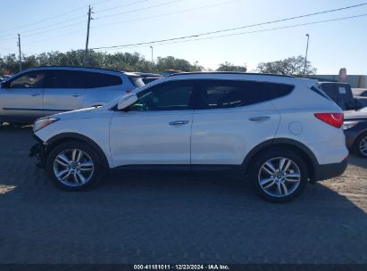 Lot #3051090854 2014 HYUNDAI SANTA FE SPORT 2.0L TURBO