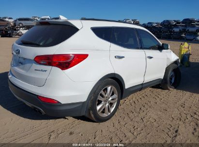 Lot #3051090854 2014 HYUNDAI SANTA FE SPORT 2.0L TURBO