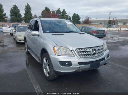 Lot #3037531668 2007 MERCEDES-BENZ ML 350 4MATIC