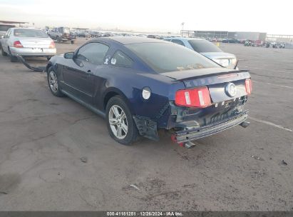 Lot #3053066000 2012 FORD MUSTANG V6