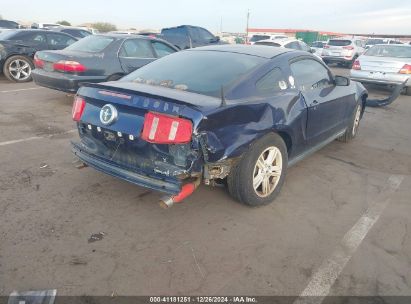 Lot #3053066000 2012 FORD MUSTANG V6