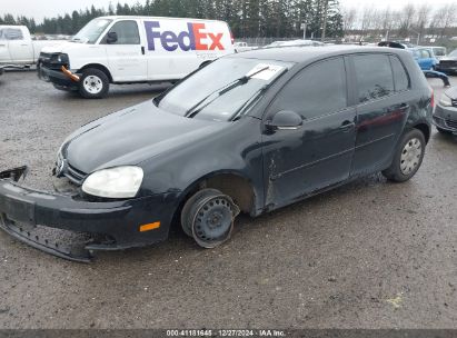 Lot #3056476669 2007 VOLKSWAGEN RABBIT 4-DOOR