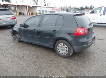 Lot #3056476669 2007 VOLKSWAGEN RABBIT 4-DOOR