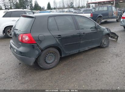 Lot #3056476669 2007 VOLKSWAGEN RABBIT 4-DOOR