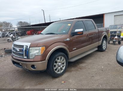 Lot #3050086052 2011 FORD F-150 KING RANCH