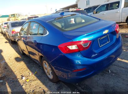 Lot #3053050921 2017 CHEVROLET CRUZE LT AUTO