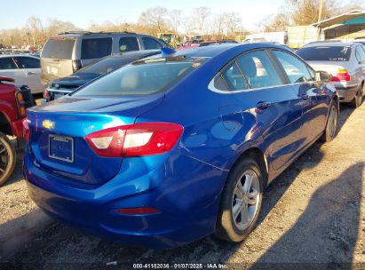 Lot #3053050921 2017 CHEVROLET CRUZE LT AUTO