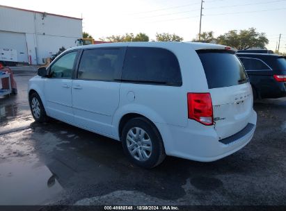 Lot #3046375096 2016 DODGE GRAND CARAVAN SE