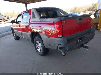 Lot #3037523086 2002 CHEVROLET AVALANCHE 1500