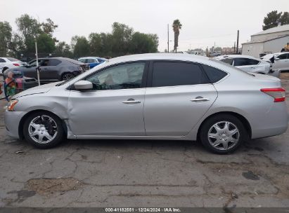 Lot #3053067474 2014 NISSAN SENTRA S