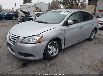 Lot #3053067474 2014 NISSAN SENTRA S