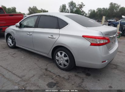 Lot #3053067474 2014 NISSAN SENTRA S