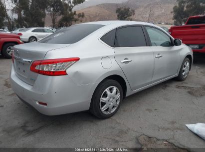 Lot #3053067474 2014 NISSAN SENTRA S