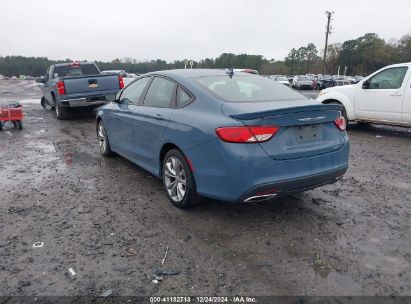 Lot #3042563477 2015 CHRYSLER 200 S