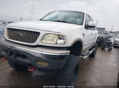 Lot #3054887938 2001 FORD F-150 SUPERCREW KING RANCH/LARIAT/XLT