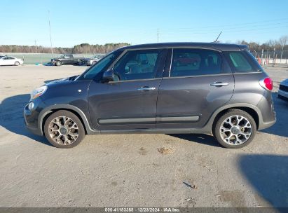 Lot #3037533455 2014 FIAT 500L TREKKING