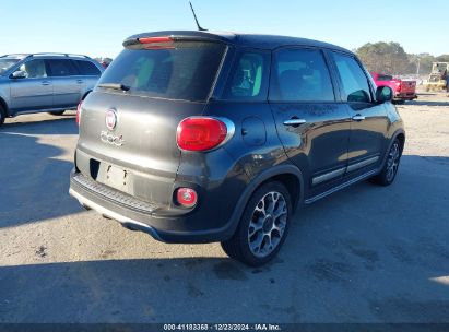 Lot #3037533455 2014 FIAT 500L TREKKING