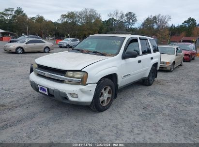 Lot #3037533424 2003 CHEVROLET TRAILBLAZER LT