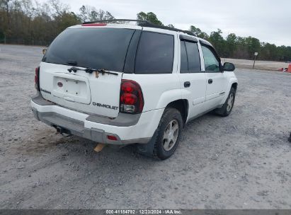 Lot #3037533424 2003 CHEVROLET TRAILBLAZER LT