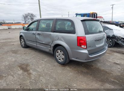 Lot #3052080431 2013 DODGE GRAND CARAVAN AMERICAN VALUE PKG