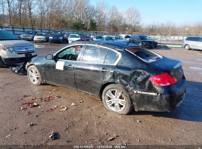 Lot #3056064952 2011 INFINITI G37X