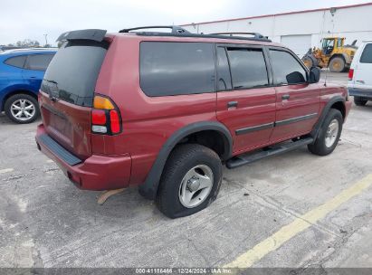 Lot #3037533882 2000 MITSUBISHI MONTERO SPORT LS/XLS