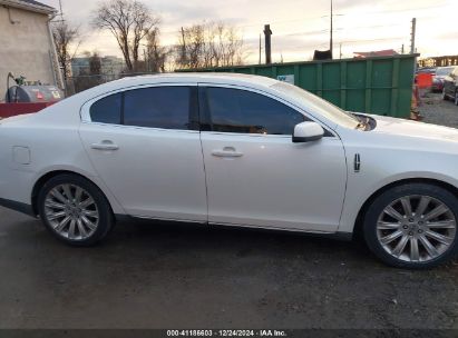 Lot #3051080678 2010 LINCOLN MKS