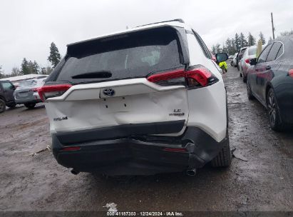 Lot #3056476611 2022 TOYOTA RAV4 HYBRID LE