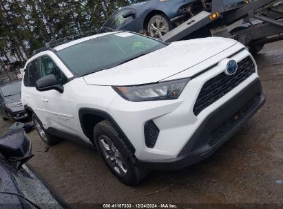 Lot #3056476611 2022 TOYOTA RAV4 HYBRID LE