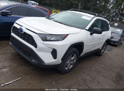 Lot #3056476611 2022 TOYOTA RAV4 HYBRID LE