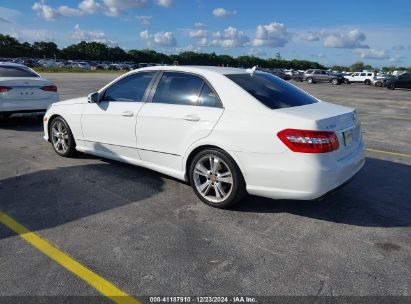 Lot #3050076370 2013 MERCEDES-BENZ E 350