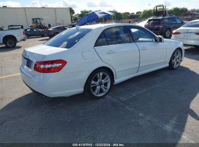 Lot #3050076370 2013 MERCEDES-BENZ E 350