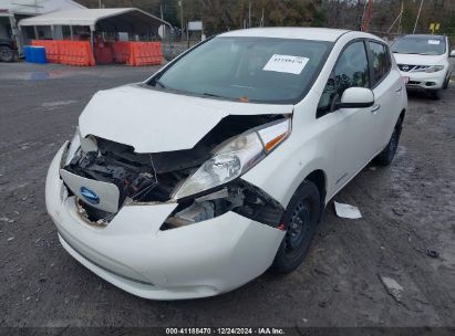 Lot #3052069569 2015 NISSAN LEAF S