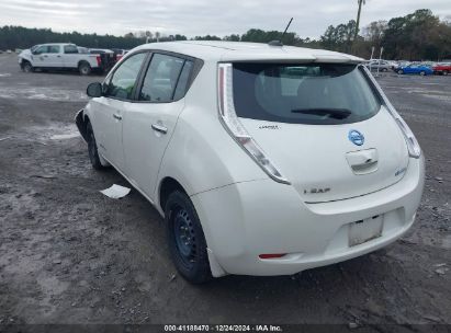 Lot #3052069569 2015 NISSAN LEAF S