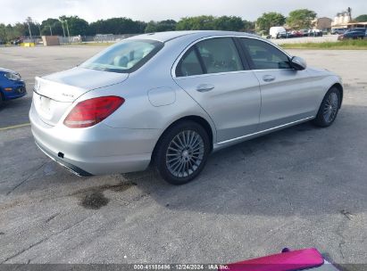 Lot #3050076367 2015 MERCEDES-BENZ C 300 4MATIC/LUXURY 4MATIC/SPORT 4MATIC