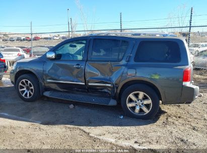 Lot #3042560689 2012 NISSAN ARMADA PLATINUM