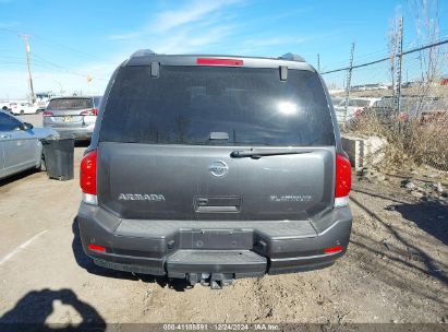 Lot #3042560689 2012 NISSAN ARMADA PLATINUM