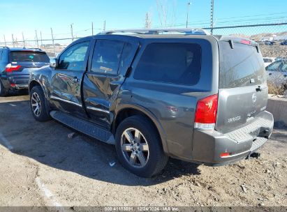 Lot #3042560689 2012 NISSAN ARMADA PLATINUM