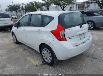 Lot #3037533790 2015 NISSAN VERSA NOTE S (SR)/S PLUS/SL/SR/SV